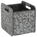 Merangue - Boîte de rangement à compartiment unique - Cachemire noir-Conception à compartiment unique
