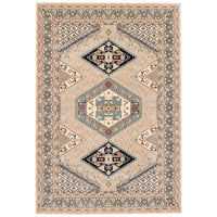 eCarpetGallery Tapis Qashqai Ivoire 5'3" x 7'3"-Rectangle