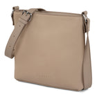 Bugatti - Femme Opera Sac en bandouliere, Taupe-Taupe/Cuir vegetalien