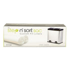 The Step N' Sort - Sacs de doublure faits sur mesure - 30 litres - Paquet de 120-Utilisez avec les modèles Step N' Sort nº 900602 (art. nº 1874213) ou Step N' Sort nº 900602R (art. nº 2718709), la poubelle et bac de recyclage de 60 litres à 2 compartiments 