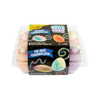 Crayola - Oeufs de craie tie-dye - Paquet de 6-Craie Tie-Dye : Chaque Oeuf Contient 2 Couleurs Uniques Qui Créent Des Motifs De Couleurs Uniques Et Amusants À Chaque Utilisation !