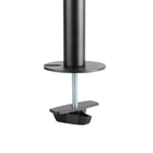 Rocelco – Support d’écran d’ordinateur pour bureau à double articulation DM1-Comprend une pince ajustable pour fixer solidement à n’importe quel bureau ou surface jusqu’à 2 po d’épaisseur