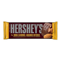 Hershey – Barre de chocolat aux amandes, 43 g-Amandes entières/chocolat au lait