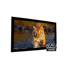 EluneVision – Écran de projection fixe Reference AudioWeave 4K , matériel trans-sonore, 108 po, 16:9-Pratiquement aucune atténuation de réponse en fréquence des haut-parleurs grâce au matériel très fin qui contient plus de 2000 perforations sonores par pouce carré mesurant chacune 0,0026 po par 0,0035 po