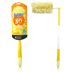 Swiffer - Trousse de depart Duster Heavy Duty avec manche telescopique de 3 pi avec 4 recharges-epousseter est plus facile que jamais. Emprisonnez la poussiere où qu'elle soit avec les fibres à 360deg qui attirent et emprisonnent la poussiere. Vous pouvez emprisonner 3X plus de poussiere qu'avec un plumeau traditionnel.