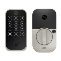 Yale - Assure Lock 2 - Écran tactile Bluetooth - Nickel satiné-Serrure de porte intelligente