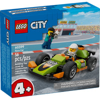 LEGO - La voiture de course verte City - 56 Pièces-Jouet amusant de voiture de course LEGO City pour 4 ans et plus