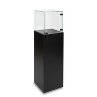 Can-Bramar – Comptoir mobile pour café, qualité commerciale, 44 long. x 22 prof. x 40 3/4 haut (po), noir-Comptoir mobile pour café