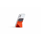 MOFT Snap-On Magnetic MagSafe Compatible Phone Wallet Stand pour iPhone - Orange-Support de téléphone et portefeuille encliquetables