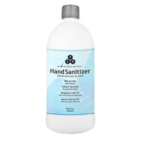 PSR Skincare Désinfectant pour les mains (Bouteilles de recharge de 1000 ml) avec 80% d'alcool, Pyruvate de sodium - Lot de 4-Désinfectant hydratant pour les mains - Bouteilles de recharge