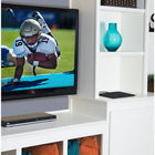 RCA – Antenne plate TVHD d'intérieur multidirectionnelle amplifiée SLIVR XL-Reçoit les émissions de télévision, y compris 4K et TVHD 1080 pour une image et un son de la plus haute qualité, à la fois les stations UHF et VHF (jusqu'à 60 miles de la tour)