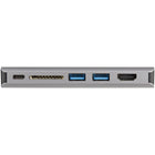 StarTech - Adaptateur multiport USB-C Mini station d'accueil de voyage USB-C avec HDMI 4K ou VGA 1080p-Prise audio combinee sortie casque et entree