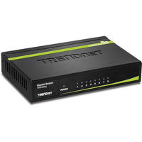 TRENDnet – Commutateur Greennet, Gigabit à 8 ports (TEG-S80G)-Réduit le coût des équipements en fournissant des données et du courant par les câbles réseau existants