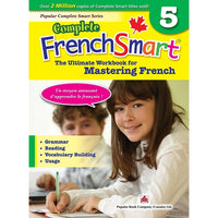 Popular Books - FrenchSmart, 978-1-927042-80-9, 5e année-Couvre les compétences essentielles : maîtrise de vocabulaire, grammaire, lecture, emplois et écriture