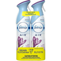Assainisseur d’air Febreze Air, parfum Spring & Renewal, paquet de 2-Ne fait pas que masquer, élimine les odeurs grâce à la technologie OdourClear