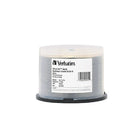 Verbatim – Disques vierges 16x DVD-R, capacité de 4,7 Go, surface étiquetée et revêtement dur, cylindre, 50/paquet (95355)-Disques DVD+/-R vierges