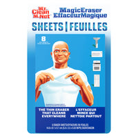 Feuilles nettoyantes dâ€™Effaceur Magique M. Net-La puissance de l’Effaceur Magique en une feuille jetable