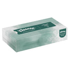 Kleenex - Mouchoir Professional Naturals - 2 épaisseurs - Blancs - Boîtes de mouchoirs plates pour les entreprises - Paquet de 48-125 mouchoirs/boîte, 48 boîtes de mouchoirs Kleenex Professional Naturals/caisse, 6 000 mouchoirs/caisse