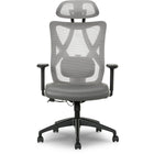 Serta - Fauteuil ergonomique en maille à haut dossier Sit Ture Ridgefield - 28 3/4 po l x 29 po P x 48 1/4 po à 52 po H - Gris-Maille respirante sur le dossier