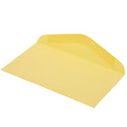 JAM Paper Enveloppes à ouverture au sommet avec fermeture collée, 3 5/8 x 6 1/2 po, jaune canari, paquet de 1000-Ouverture : Par le sommet