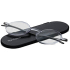 ThinOptics 2.0 Marron Lecteur avec Pod Noir Universel - Marron-Comprend l'étui compagnon Milano, avec un extérieur en aluminium brossé anodisé en noir, un intérieur en polycarbonate et ABS avec peinture au toucher doux et un mécanisme de verrouillage magnétique.