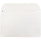 JAM Paper Enveloppes format livret à rabat droit gommé, 7 1/2 x 10 1/2 po, blanches, 200 par paquet-Taille : 7 1/2 x 10 1/2 po