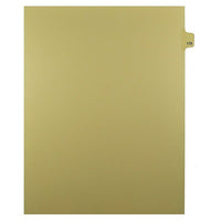 Mark Maker – Onglets séparateurs juridiques beiges, 1/25 onglets, format lettre, sans trous, numéro 179, 25/paquet-Onglets séparateurs beiges, 1/25 onglets
