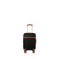 Champs -  Vintage Bagages de cabine - Noir-De la collection Vintage