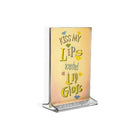 Azar Displays – Porte-affiche vertical en acrylique avec insertion sur le dessus, 6 x 4 po, transparent, 10/paquet (142726)-Parfait pour l’école, l’entreprise, le domicile ou le commerce au détail