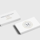 Cartes professionnelles coupe nette pour laser et jet d’encre – 3 1/2 po x 2 po – Blanc – Paquet de 200-Le revêtement double face des cartes vous permet d’imprimer au recto et au verso pour donner aux clients des informations essentielles