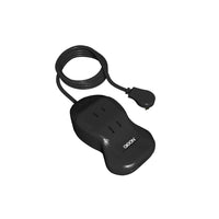 GO ON - Concentrateur usb de bureau, noir -Rallonge de 1.8 m