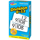 TREND enterprises, Inc., Ensemble de cartes éclair, division 0 à 12, 91 cartes-Auto-vérification grâce aux réponses au dos des cartes