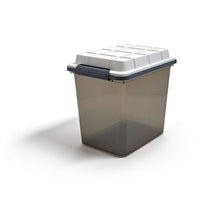 TRU RED – Bac de rangement étanche et résistant à la poussière, 27,7 l, avec couvercle verrouillable-Le bac de rangement à couvercle verrouillable résistant aux intempéries est idéal pour organiser la maison et le bureau