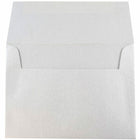 JAM Paper Enveloppes Stardream A6 à effet métallisé, argenté, 250/paquet-Intérieur vierge où écrire un mot personnalisé