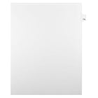 Mark Maker – Onglets séparateurs juridiques blancs, 1/25 onglets, format lettre, sans trous, numéro 179, 25/paquet-Onglets séparateurs blancs, 1/25 onglets