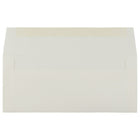JAM Paper Enveloppes Strathmore à ouverture latérale et à rabat gommé, fini vélin, 4 1/8 x 9 1/2 po, blanc naturel, pqt/100-Taille : No 10 (4 1/8 x 9 1/2 po)