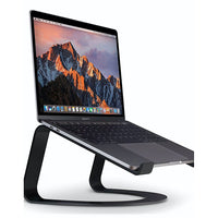 Twelve South Curve Support pour MacBook - Noir-À première vue, il ressemble à une œuvre d'art plutôt qu'à un stand élégant