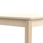 Flash Furniture - Table d'activites trapezoïdale Bright Beginnings de qualite commerciale en bois pour salle classe (MKME088017)-Plateau de table en bois composite et pieds en hêtre