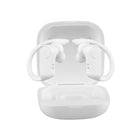 Basic Tech - Mini-écouteurs intra-auriculaires sans fil pour sportifs, Blanc-Microphone intégré
