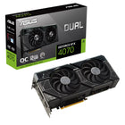 ASUS - Dual GeForce RTX 4070 Carte graphique OC édition de 12 Go-Vitesse de mémoire de 21 Gbit/s, interface mémoire de 192 bits