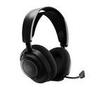 SteelSeries - Artics Nova 7 Casque PC sans fil - Noir-Autonomie de 38 heures avec charge rapide USB-C, apportant 6 heures d'utilisation après 15 minutes