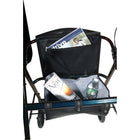 Drive Medical - Rollator avec dossier et siège rembourré, bleu-Vient avec un nouveau siège rembourré sans couture