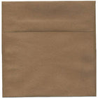 JAM Paper Enveloppes carrées 8,5 x 8,5 po, papier Kraft brun, 50/paquet-Enveloppes carrées en papier Kraft brun
