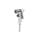 Brondell - Bidet à main/pulvérisateur CleanSpa, argenté (CS-30)-Tuyau de bidet en spirale élégant en métal avec centre intérieur tissé breveté