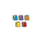 Trend - Découpes brillantes sacs à dos Classic Accents T-10950, 5,5 po, multicolore, 108/paquet (T-10950)-Dimensions : 6 haut. x 5,5 larg. (po)