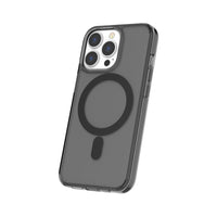 TUFF8 - Étui MAG pour iPhone 13 Pro - Noir fumé-Compatible avec les accessoires MagSafe et Wireless Charging.