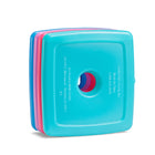 Fit & Fresh – Ensemble de 4 pains de glace réutilisables Cool Coolers-Se glisse dans tous les types de sacs-repas, boîtes à lunch, glacières et sacs d'épicerie