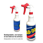 AD-20 Nettoyant/Dégraisseur Tout Usage 1L - Paquet de 12-13" x 3.5" x 3.5"