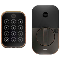 Yale - Assure Lock 2 - Sans clé avec Wi-Fi - Bronze frotté-Serrure de porte intelligente