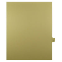 Mark Maker – Onglets séparateurs juridiques beiges, 1/25 onglets, format lettre, sans trous, numéro 117, 25/paquet-Onglets séparateurs beiges, 1/25 onglets